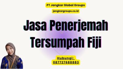Jasa Penerjemah Tersumpah Fiji