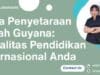 Jasa Penyetaraan Ijazah Guyana: Legalitas Internasional