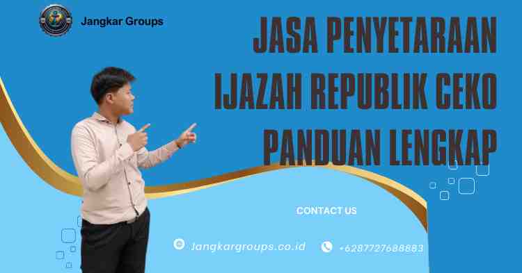 Jasa Penyetaraan Ijazah Republik Ceko Panduan Lengkap