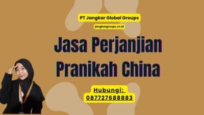 Jasa Perjanjian Pranikah China