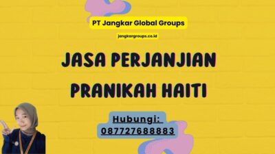 Jasa Perjanjian Pranikah Haiti