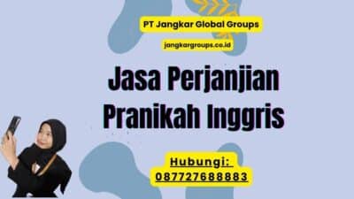 Jasa Perjanjian Pranikah Inggris