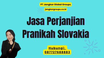Jasa Perjanjian Pranikah Slovakia