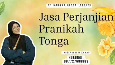 Jasa Perjanjian Pranikah Tonga