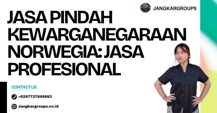 Jasa Pindah Kewarganegaraan Norwegia: Jasa Profesional