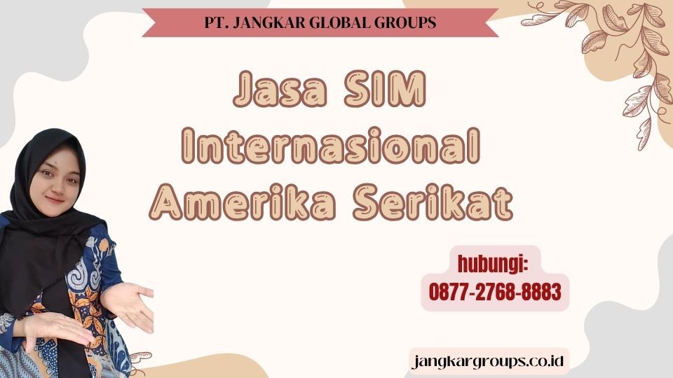 Jasa SIM Internasional Amerika Serikat