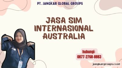 Jasa SIM Internasional Australia