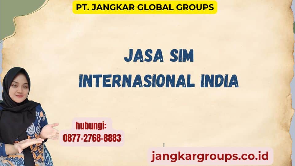Jasa SIM Internasional India