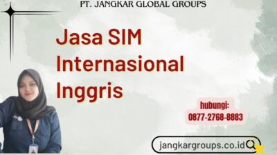 Jasa SIM Internasional Inggris