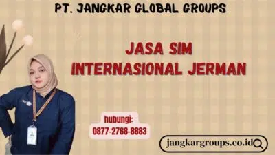 Jasa SIM Internasional Jerman