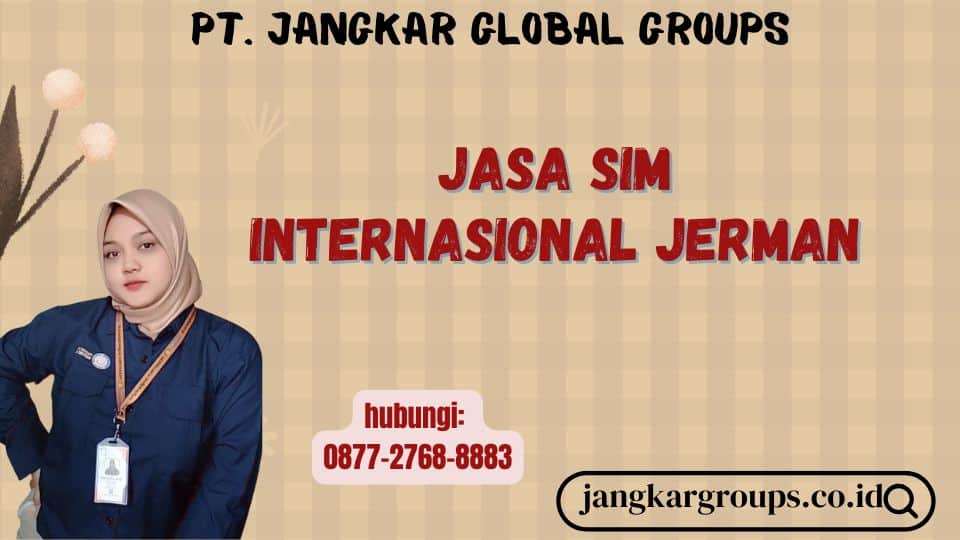 Jasa SIM Internasional Jerman