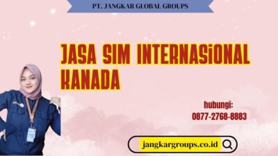 Jasa SIM Internasional Kanada