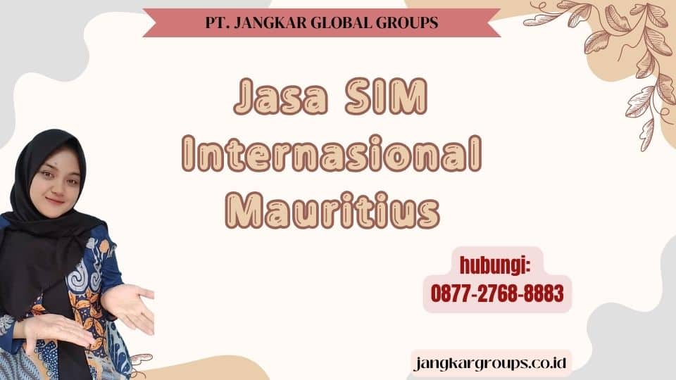 Jasa SIM Internasional Mauritius