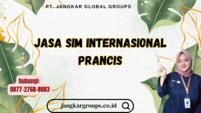 Jasa SIM Internasional Prancis
