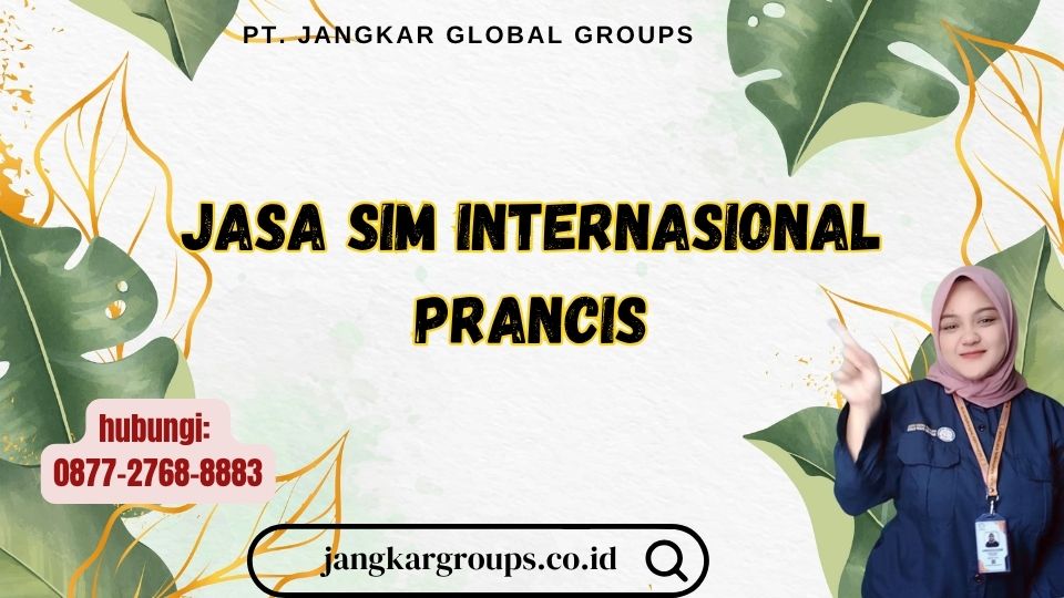 Jasa SIM Internasional Prancis