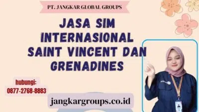 Jasa SIM Internasional Saint Vincent dan Grenadines