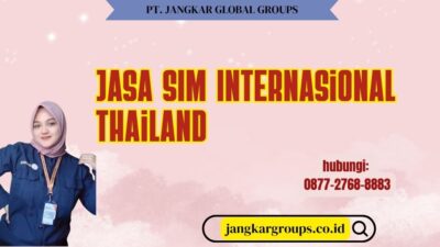 Jasa SIM Internasional Thailand