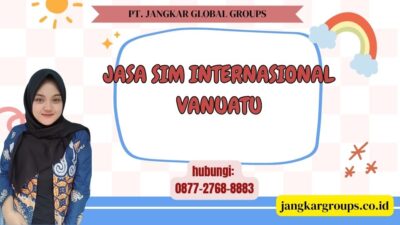 Jasa SIM Internasional Vanuatu