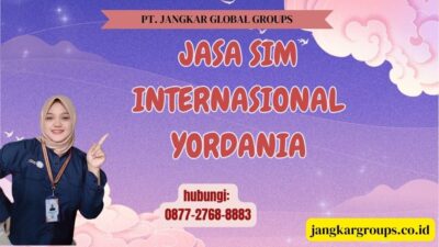 Jasa SIM Internasional Yordania