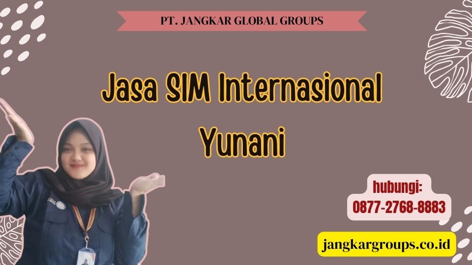 Jasa SIM Internasional Yunani