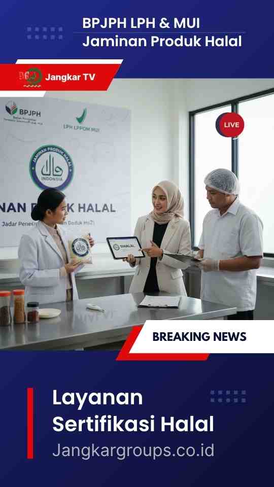 Layanan Sertifikasi Halal BPJPH LPH & MUI Jaminan Produk Halal
