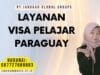 Layanan Visa Pelajar Paraguay