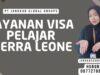Layanan Visa Pelajar Sierra Leone