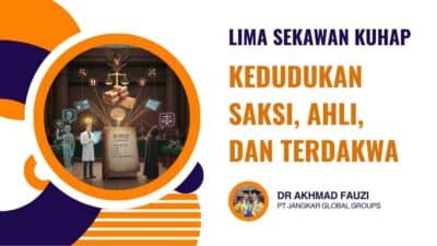 Lima Sekawan KUHAP Kedudukan Saksi, Ahli, dan Terdakwa
