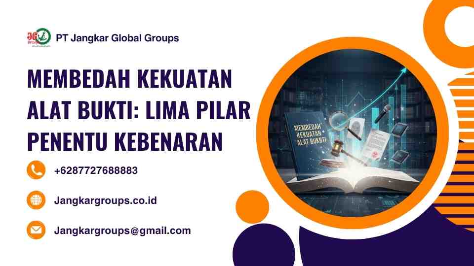 Membedah Kekuatan Alat Bukti Lima Pilar Penentu Kebenaran