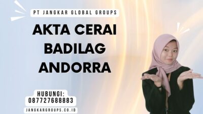 Akta Cerai Badilag Andorra