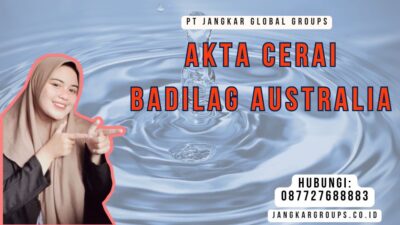 Akta Cerai Badilag Australia