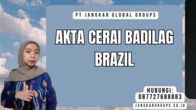Akta Cerai Badilag Brazil