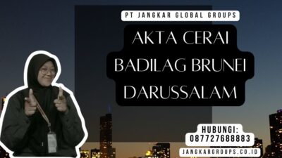 Akta Cerai Badilag Brunei Darussalam