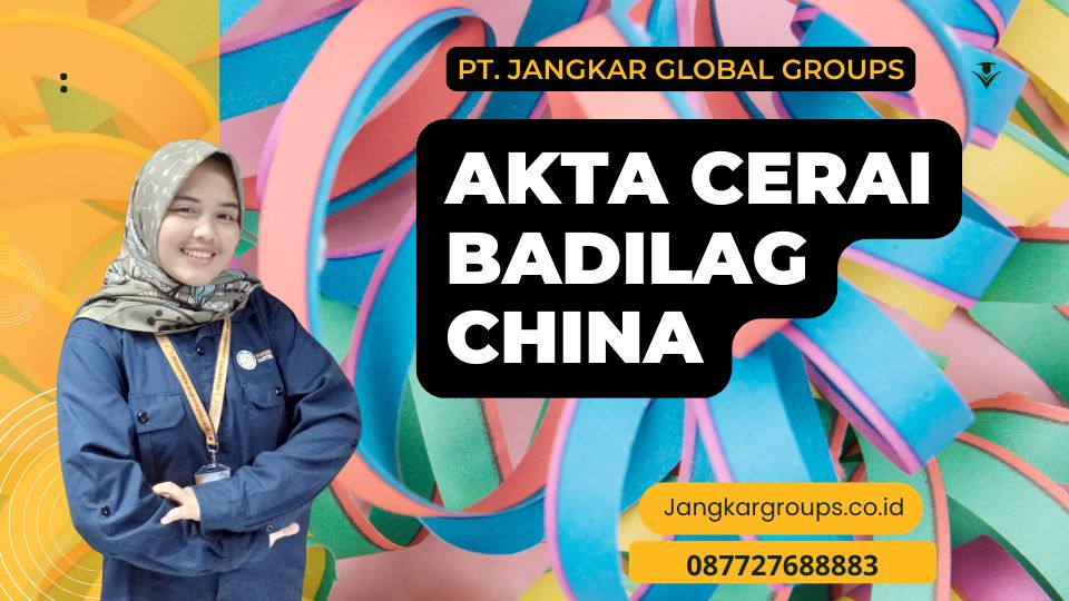 Akta Cerai Badilag China