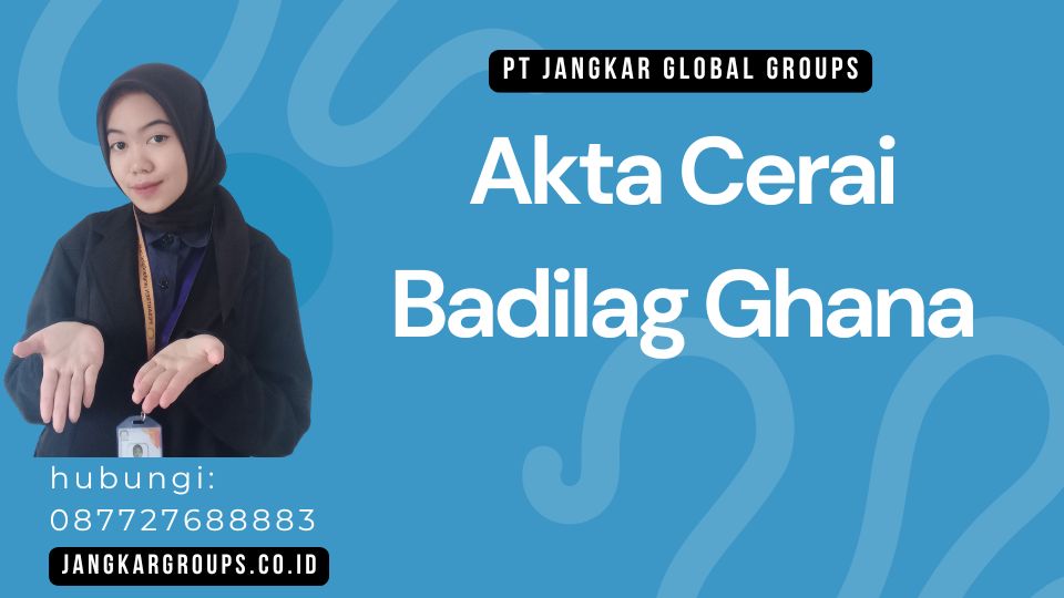 Akta Cerai Badilag Ghana