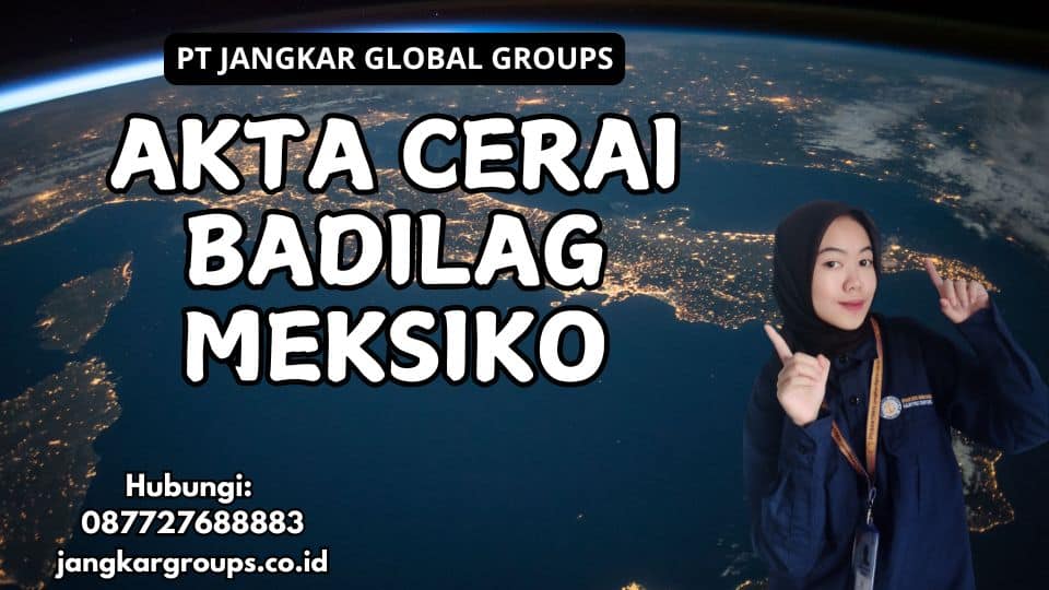 Akta Cerai Badilag Meksiko