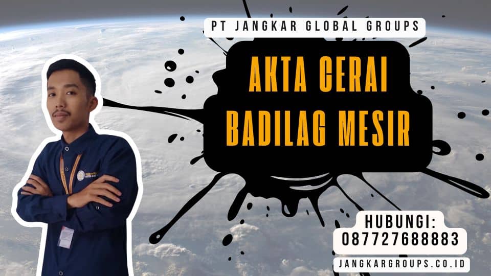 Akta Cerai Badilag Mesir