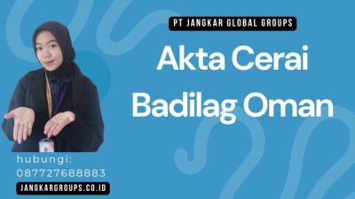 Akta Cerai Badilag Oman