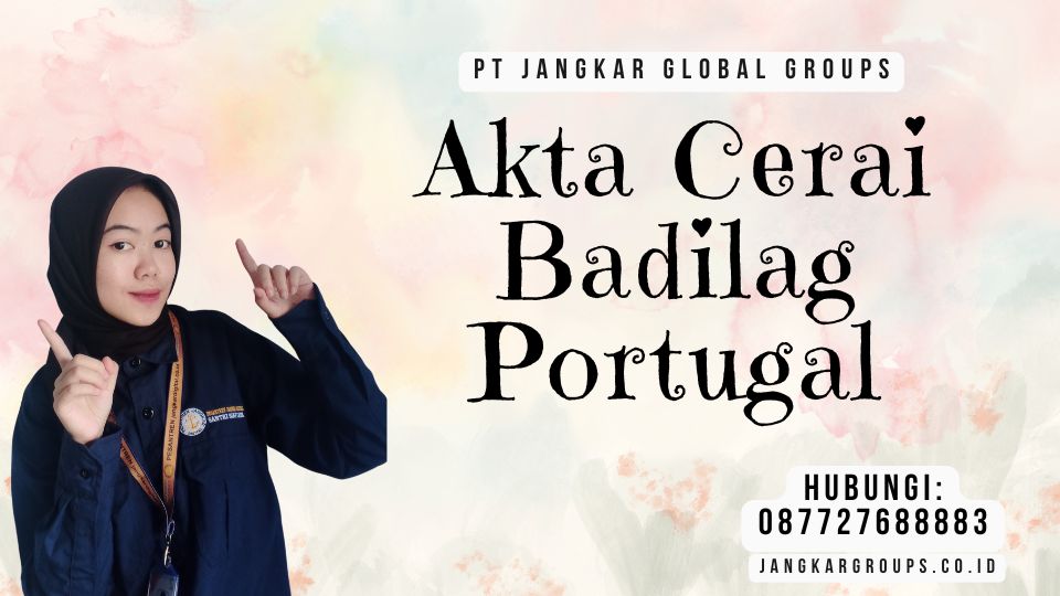 Akta Cerai Badilag Portugal
