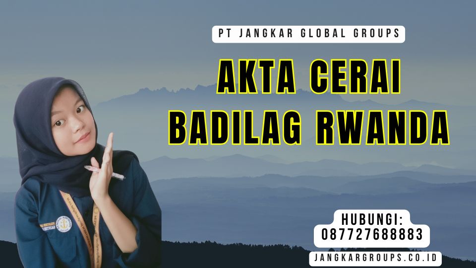 Akta Cerai Badilag Rwanda