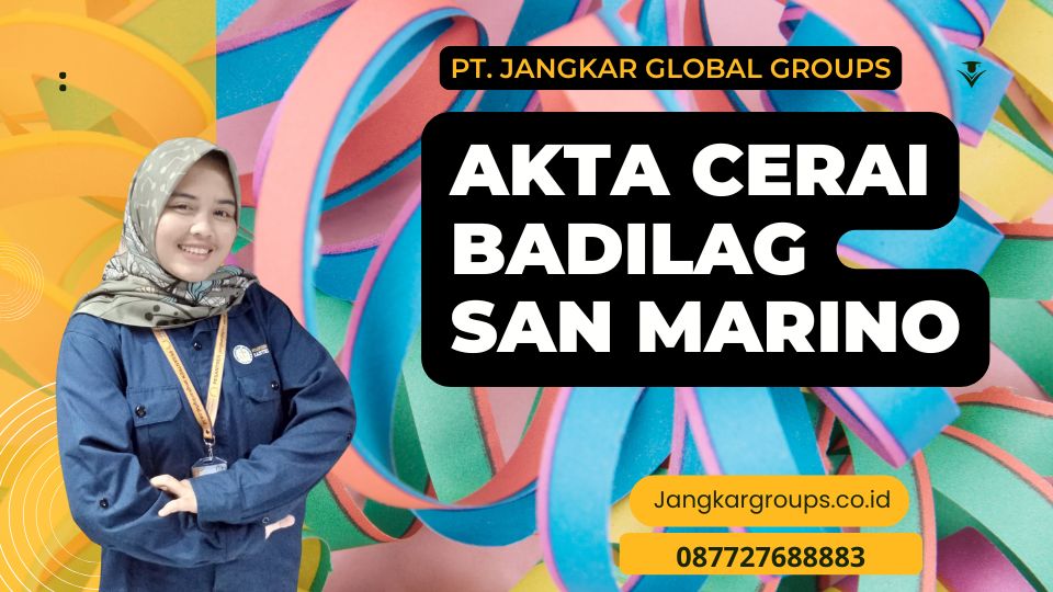 Akta Cerai Badilag San Marino