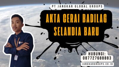 Akta Cerai Badilag Selandia Baru