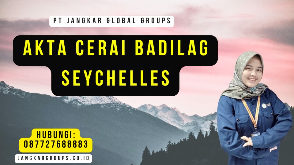 Akta Cerai Badilag Seychelles