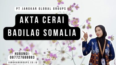Akta Cerai Badilag Somalia