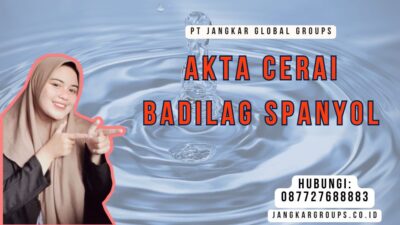 Akta Cerai Badilag Spanyol