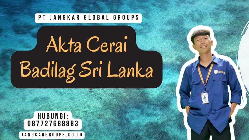 Akta Cerai Badilag Sri Lanka