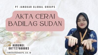 Akta Cerai Badilag Sudan