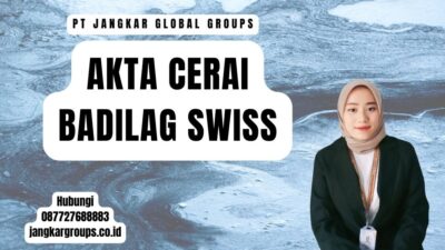Akta Cerai Badilag Swiss