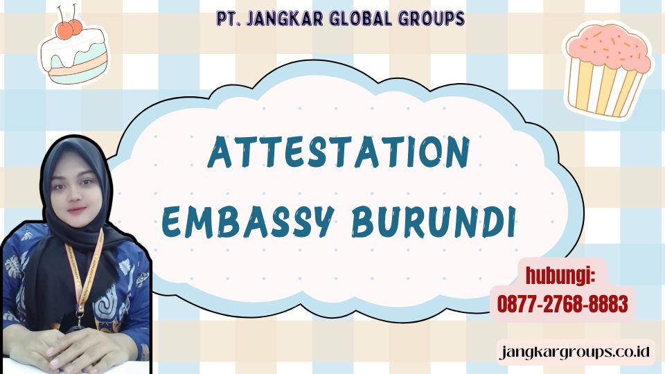 Attestation Embassy Burundi