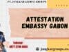 Attestation Embassy Gabon